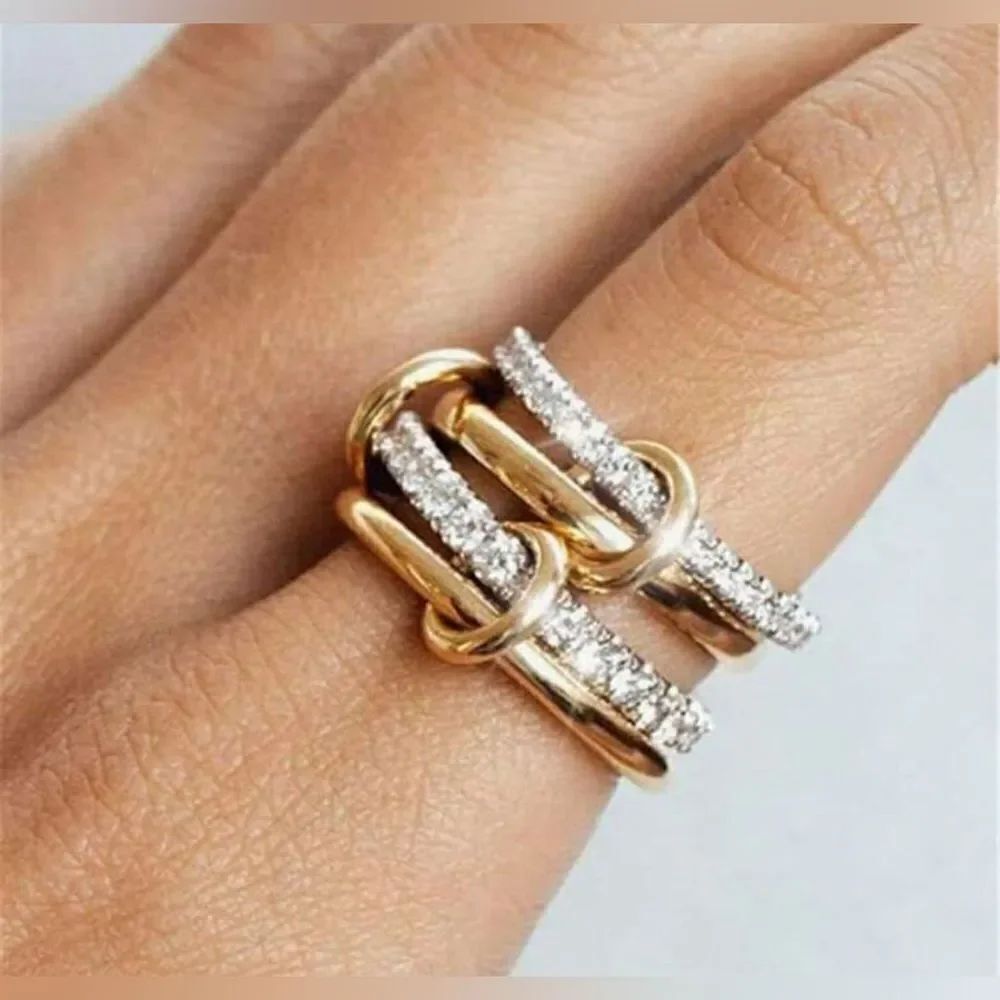 Double Diamond ring N1363